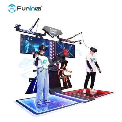 Simulateur de vol VR multijoueur Metal Stand Up Simulateur de vol VR multijoueur