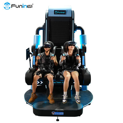 Plongez dans la réalité virtuelle avec la chaise VR 9D à 360 degrés et l'écran 55 pouces