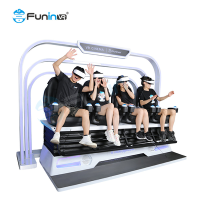 Découvrez l'avenir du divertissement avec le simulateur de réalité virtuelle 9D Single-Platform 1709*3250*2280mm
