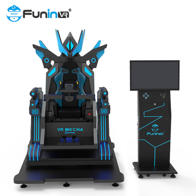 Expérience VR révolutionnaire avec contrôleur joystick, fauteuil VR 9D rotation à 360 degrés
