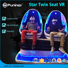 360 empreinte de pas deux du simulateur 220V de réalité virtuelle du mouvement 9D de degré la petite Egg des sièges