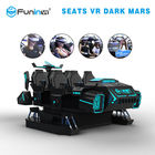 6 sièges VR simulateur foncé du 9 mars D VR avec la plate-forme détraquée électrique