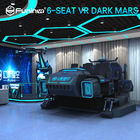 Réalité virtuelle de 6 sièges 9D Flight Simulator avec la vibration arrière 4200*3670*2350mm