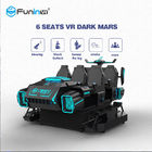 6 simulateur foncé des sièges VR Mars 9D VR avec la plate-forme électrique garantie de 1 an