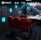 Arme à feu de 6 DOF tirant le cinéma stéréo du simulateur 7D avec le cintre 2.25KW de 3D VR