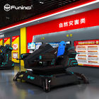 1 simulateur dynamique de la réalité virtuelle 9D de joueur, machine de jeu de voiture de course d'arcade