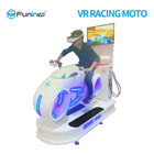 360 simulateur/Moto de réalité virtuelle du degré 9D conduisant emballant le simulateur