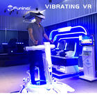 Simulateur de réalité virtuelle du poids 195kg 9D avec la plate-forme de vibration de ressort