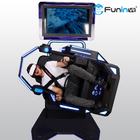 Charge évaluée 120KG 9D de simulation de réalité virtuelle de parc de VR chaise tournante de Vr de tir de mouvement de 360 degrés