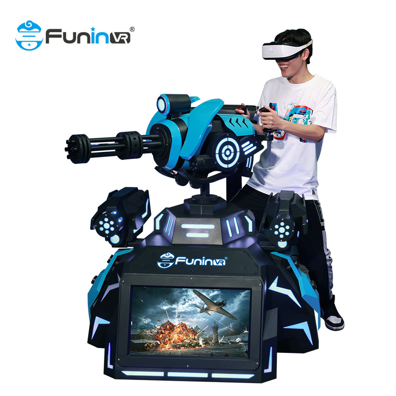 Jeu de combat multijoueur du simulateur VR de la réalité virtuelle 9D pour le centre commercial