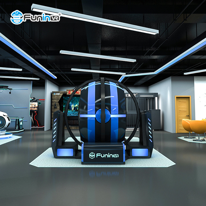 1 joueur Simulateur de réalité virtuelle de la navette spatio-temporelle Simulateur de vol de divertissement intérieur