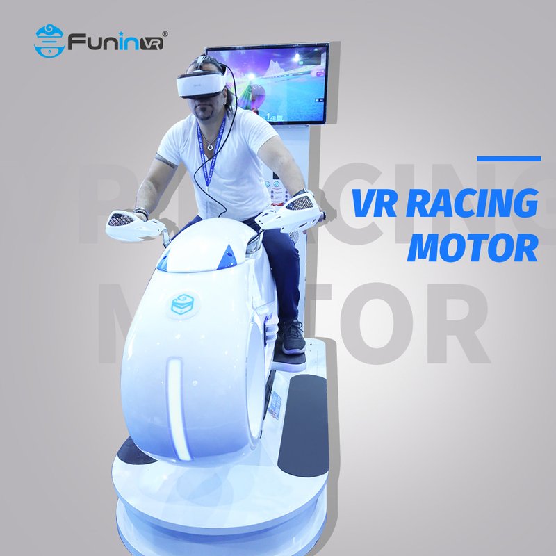 Simulateur de course 9D VR avec son surround HD et mouvement à 360 degrés
