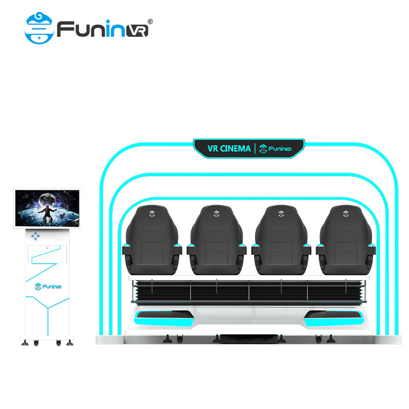Amenez votre divertissement à un niveau supérieur avec le simulateur de réalité virtuelle 9D, écran HD à 360 degrés