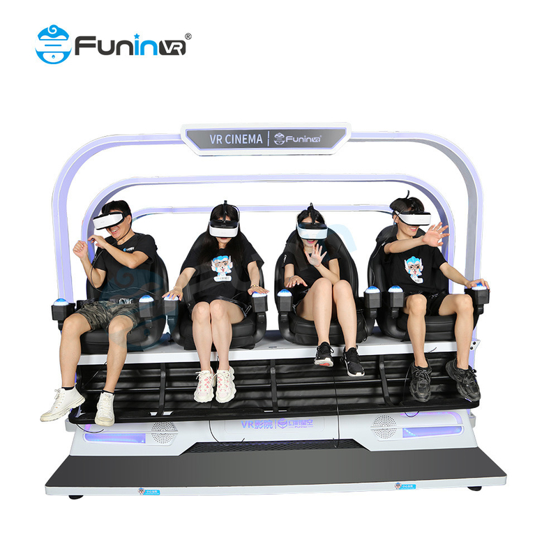 Découvrez l'avenir du divertissement avec le simulateur de réalité virtuelle 9D Single-Platform 1709*3250*2280mm