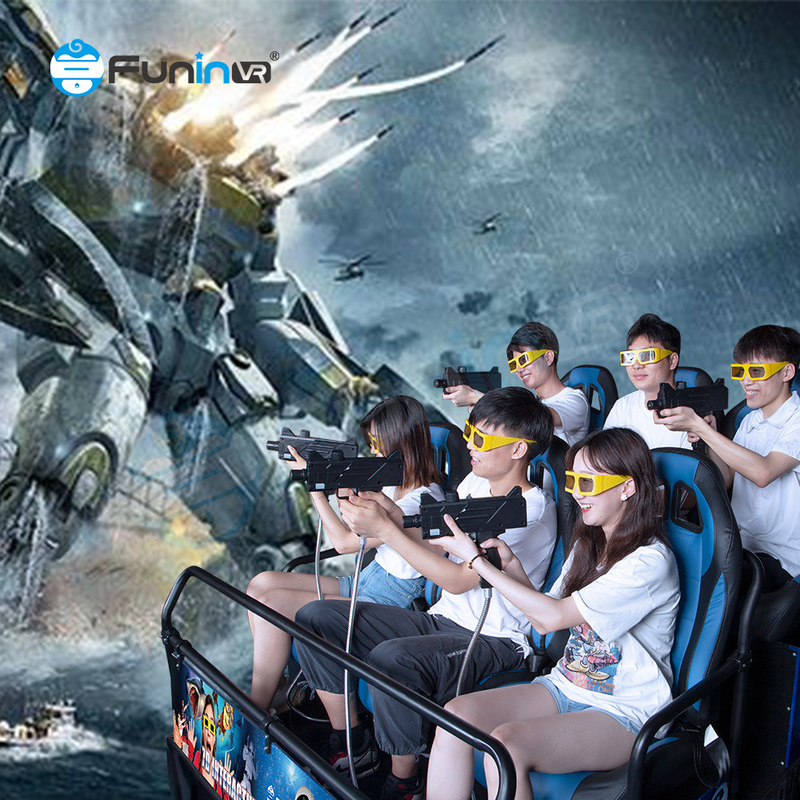 Libérez la puissance des effets du vent dans le système électrique Cinéma 5D pour l'excitation du parc de trampolines
