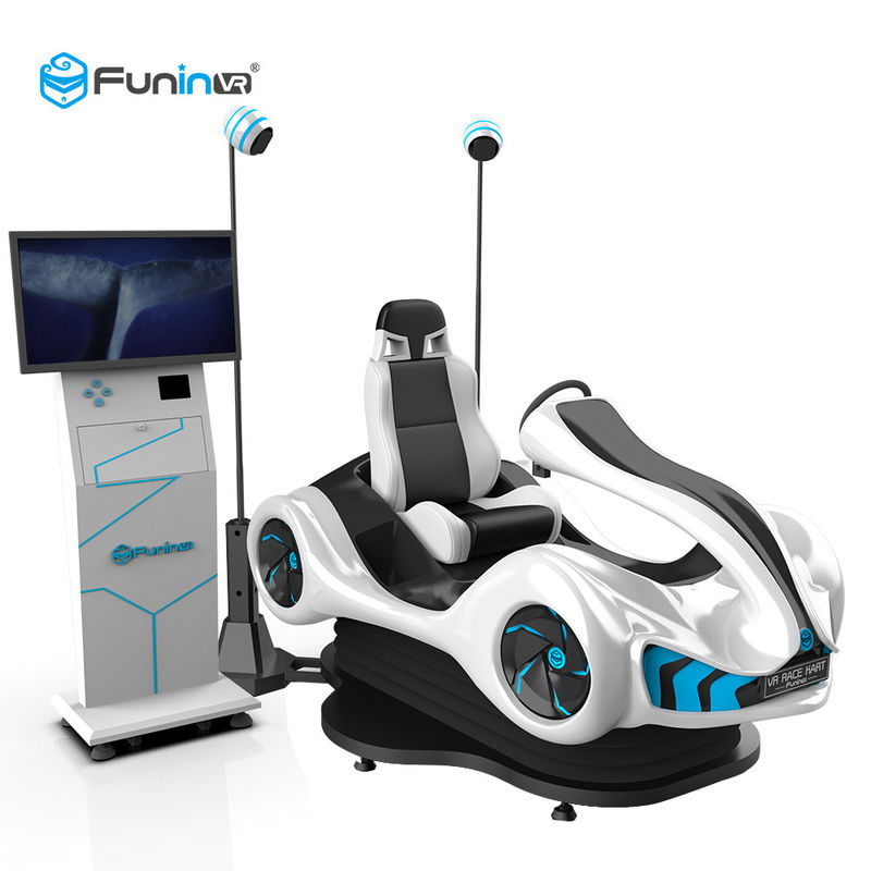 Gagnez l'argent rapidement ! VR emballant la machine dynamique de jeu de la plate-forme VR de simulateur du kart 9d Vr