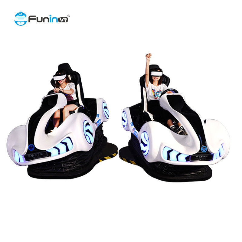 L'emballage électrique vont des jeux de course de voiture de vr de simulateur d'entraînement de voiture de la vente 9d de karts