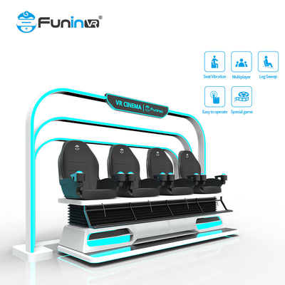 Chaise de réalité virtuelle du simulateur 9d de cinéma de Vr d'équipement d'amusement de FuninVR