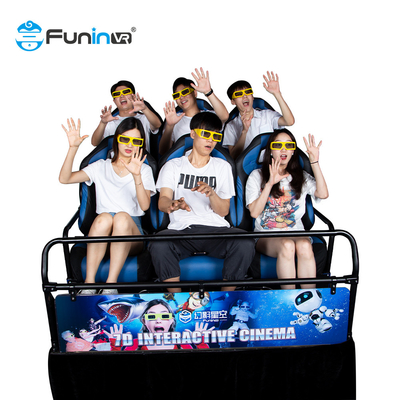Cinéma interactif du mouvement 7D sur le cavalier de théâtre de l'usine 5d de jeux de parc d'attractions de camion