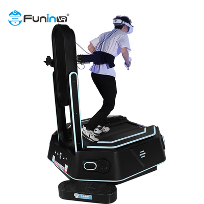 Parc d'attractions interactif tirant le tapis roulant de réalité virtuelle de la plate-forme 9D de position de Vr