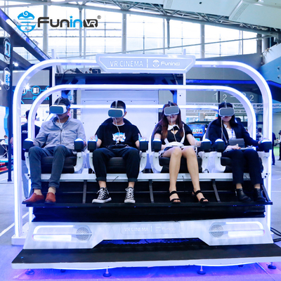 400KG simulateur de cinéma de la charge 9D VR avec les sièges dynamiques de longévité élevée interactive de Gameplay