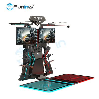 Experience the Thrill of 9D Walker Shooting Simulator with Surround Sound Audio and VR Headset Display