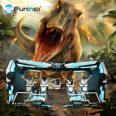 Découvrez le futur du divertissement avec le simulateur 9D VR Dragon Rider 5 places sur une plateforme à thème extrême dynamique