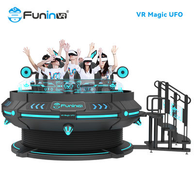 Améliorez votre entreprise de divertissement avec 6 sièges 9D VR VR Cinema Voltage 220V / 2.4KW et ordinateur I5 1650 8G 240G