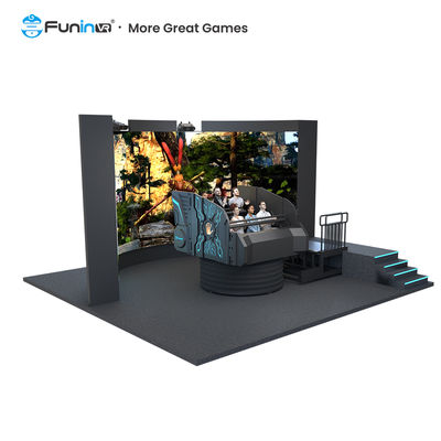 Prenez votre jeu de course au niveau supérieur avec notre simulateur interactif de course de mouvement Ball Screen 380v tension contenu de jeux interactifs