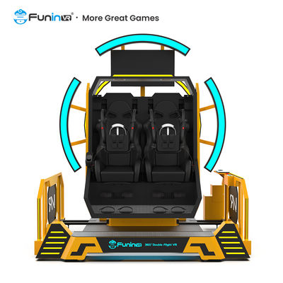 360° de rotation VR Simulateur de vol Immersive Montagne russe VR Arcade Machine de jeu