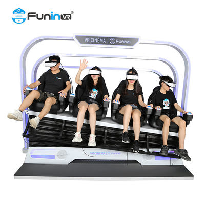4 simulateur de cinéma du simulateur 9D de vr de sièges/machine réalité virtuelle de Deepoon E3 9D