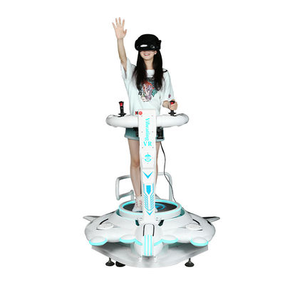 360 degrés avec le divertissement vibrant évalué de réalité virtuelle de plate-forme de simulateur de la charge 100kg 9D VR
