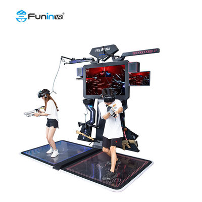 Machine de jeu de simulateur du simulateur 9D VR de tir de l'arcade VR de la puissance 0.7kw VR