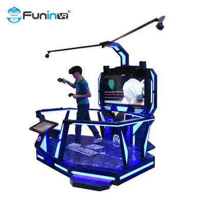les jeux de marche d'attraction de la plate-forme VR de l'espace 9D ont placé pour la charge évaluée 400kg d'enfants
