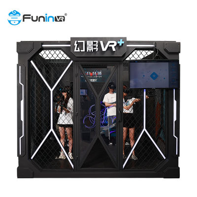 Machine FuninVR de cinéma des joueurs 9D de la réalité virtuelle 4-5 en verre de la plate-forme 3D de VR 9D + équipement de parc