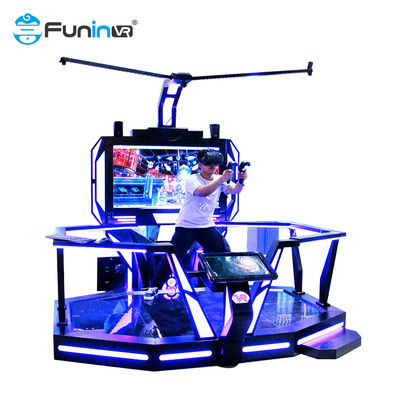 Promenade interactive de l'espace d'Arcade Game Machine Vr E de joueur de la réalité virtuelle 1 du simulateur 9D de VR