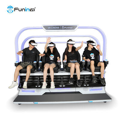 4 l'enfant de parc de réalité virtuelle du poids net 609kg de sièges monte le prix de tir de roulement de la chaise 9D VR