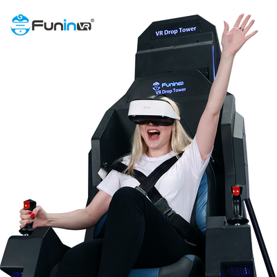 9D simulateur de la machine 9D VR en métal 9D d'acier de tour de baisse de la réalité virtuelle VR